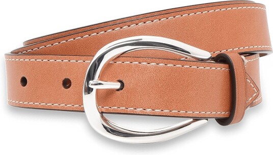 Polo Ralph Lauren Stirrup Buckle Leather Belt Brown XL