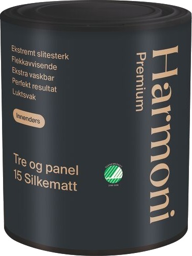 Harmoni Oljemaling Premium 15 Hvit