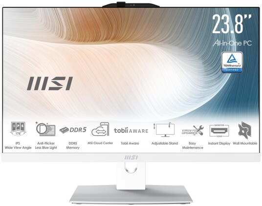 MSI Modern AM242P 1M 1872AT 60cm 23.8" /16GB/512GB SSD W11H MSI Modern AM242P 1M 1872AT 60cm 23.8" /16GB/512GB SSD W11H