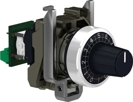 Schneider Electric XB4BD912R47K Potensiometer 47000 Ohm, Metall