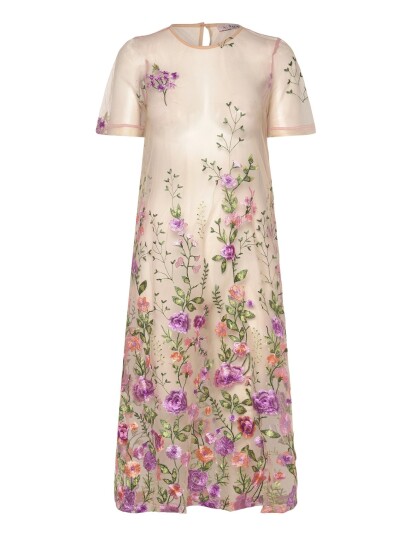A View Fuschia Midi Dress Purple 34 A View Fuschia Midi Dress Purple 34