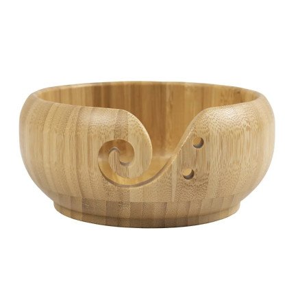 Diverse Garnskål diam 15 cm H: 7,5 cm Bambus 1 stk