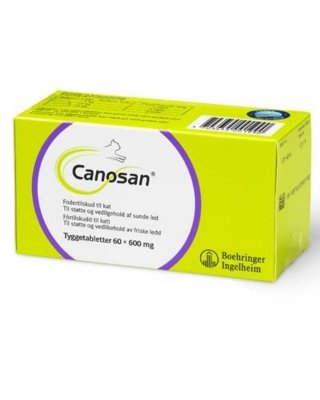 Canosan cat 600mg tyggetabletter 60 stk