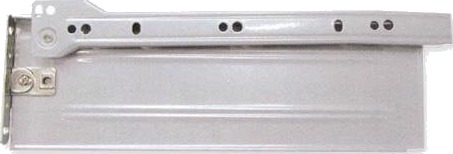 Rejs Skuffeskinnesett 150X500/1,1 Mm 4D Hvit