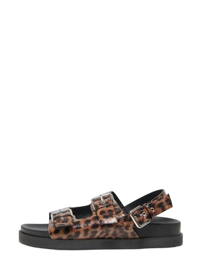 ONLY Onlminnie 18 Buckle Sandal Brown 40