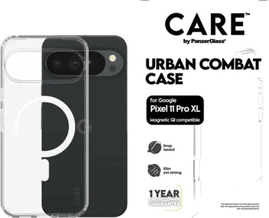 CARE by PanzerGlass Urban Combat Case w. Qi Google Pixel 11 Pro XL