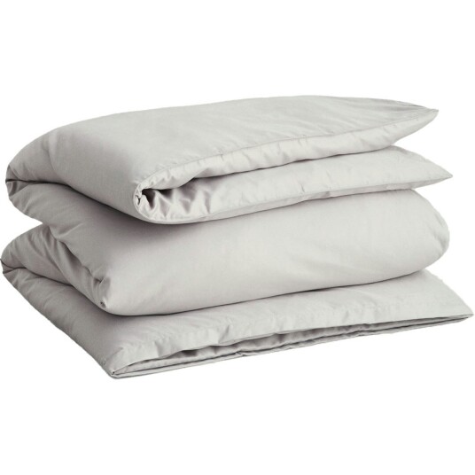 Gant Home Sateen Dynetrekk 220x220 cm Moon Grey
