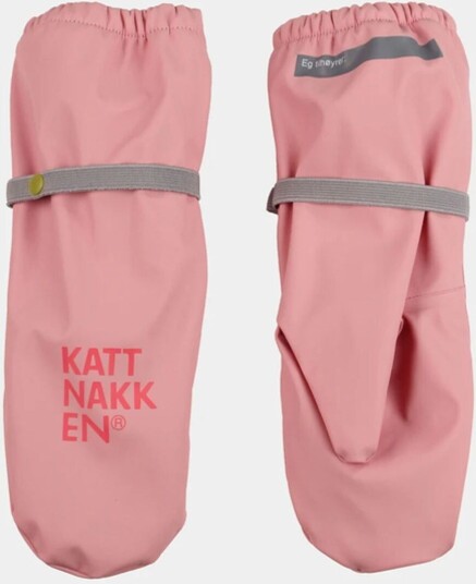 Kattnakken Regnvotter Rosa Krystall 5 6 År