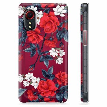 Samsung Galaxy Xcover 5 TPU-deksel Vintage Blomster