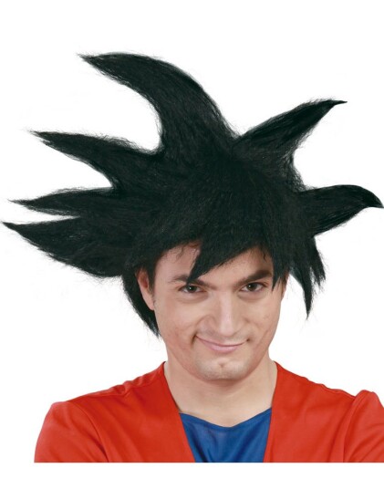 Svart Anime Dragon Ball Inspirert Goku Parykk Svart Anime Dragon Ball Inspirert Goku Parykk