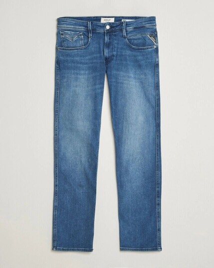 Replay Anbass Powerstretch Jeans Medium Blue
