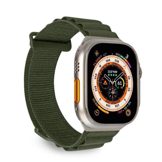 Puro EXTREME polyester wristband, dark green
