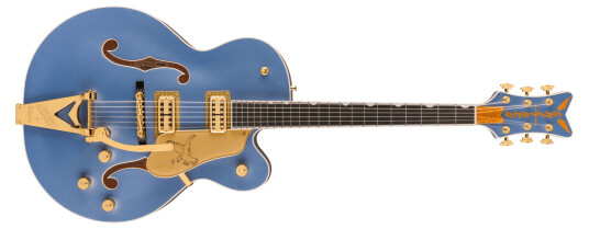 Gretsch Falcon Hollow Body String-Thru Bigsby EB Cerulean Smoke