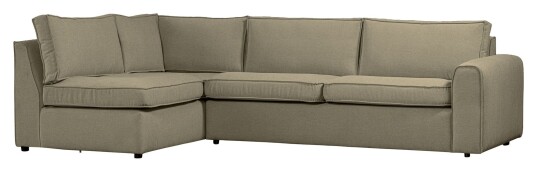 WOOOD Freek Hjørnesofa, Venstre, Light Green Unoliving