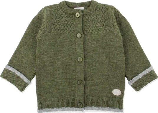 Lillelam Jakke Classic   Varm Ulljakke - Merino - Oliven