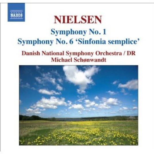 Nielsen Danish National Symphony Orchestra Dr, Michael Schønwandt Symphony No. 1 Symphony No. 6 "Sinfonia Semplice" CD Nielsen Danish National Symphony Orchestra Dr, Michael Schønwandt Symphony No. 1 Symphony No. 6 "Sinfonia Semplice" CD
