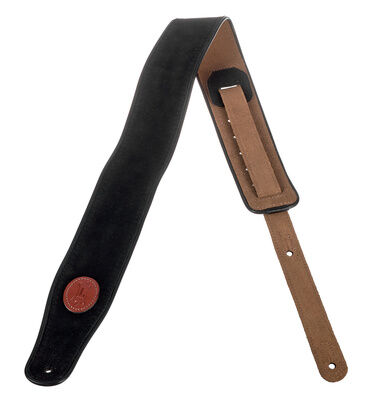 Levys Suede Strap 2,5"" BK
