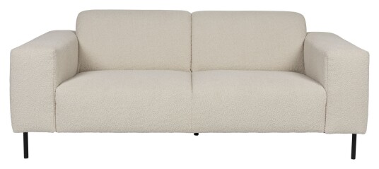 homii Sylvia 2,5-pers. Sofa, Offwhite Teddy Unoliving