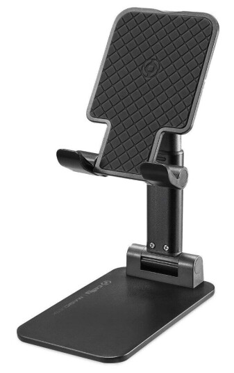 Celly Portable Magic Desk Holder - Stativ For Mobil / Nettbrett - Svart Celly Portable Magic Desk Holder - Stativ For Mobil / Nettbrett - Svart