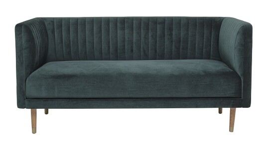Bloomingville Nolan 2-seter Sofa - Grønn Velur Unoliving