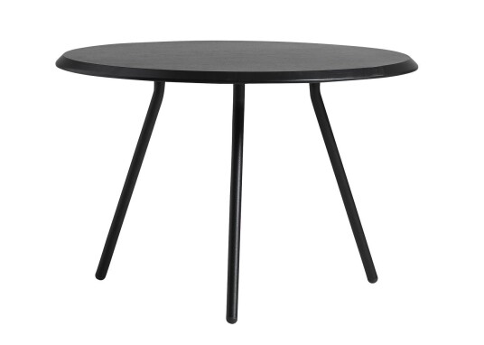WOUD - Soround sofabord i sort eik, H39,5/Ø60 WOUD - Soround sofabord i sort eik, H39,5/Ø60