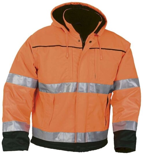 Top Swede Vinterjacka 5816 Orange/marin Xs