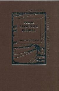 Being Singular Plural Av Jean-Luc Nancy