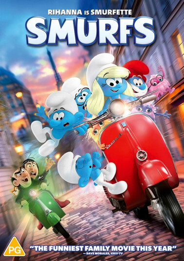 Smurfs 2025 DVD