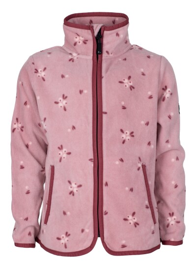 Lindberg Kids' Luleå Fleece Jacket Rose 100