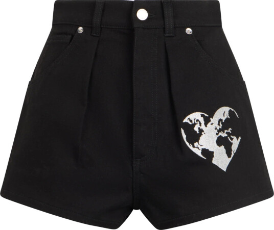 Alberta Ferretti Dame Shorts Svart S,