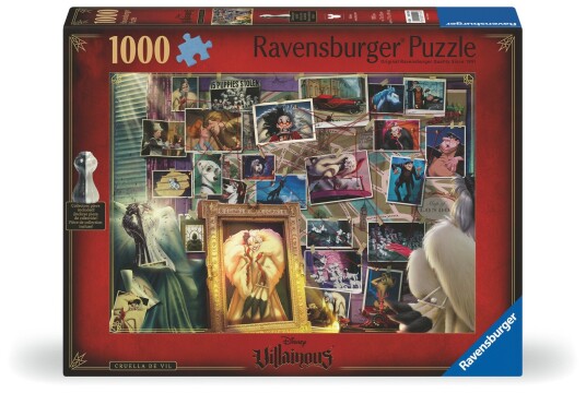 Puslespill 1000 Villainous Cruella Ravensburger Puslespill 1000 Villainous Cruella Ravensburger