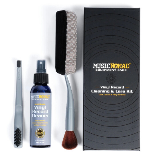 MusicNomad MN890 Vinyl Cleaning & Care Kit