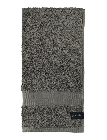 Gripsholm Towel  Gripsholm White 50X70   Grey   50X70CM