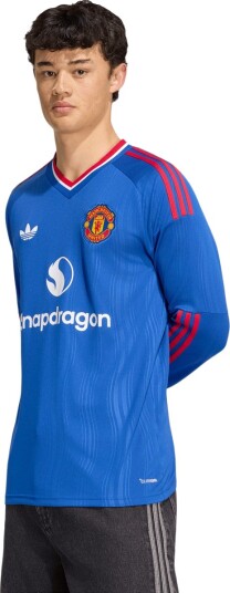Adidas Performance Mufc A Jsy L Blue M