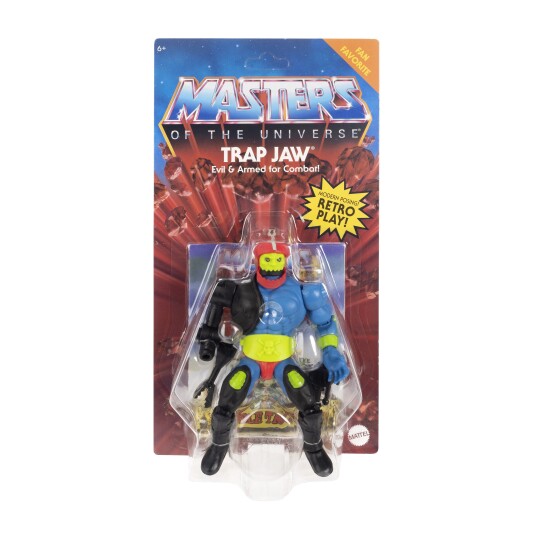 Masters Of The Universe Origins Actionfigur 14 cm Trap Jaw 6+