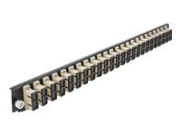 Delock - Fiber-Optic Splice Box Rack Mount Panel - Front - Sc Mm X 24 - Beige - 1U - 19"