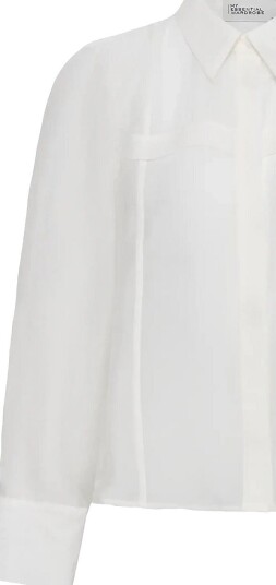 My Essential Wardrobe Mwsmilla Short Shirt   SNOW WHITE   38