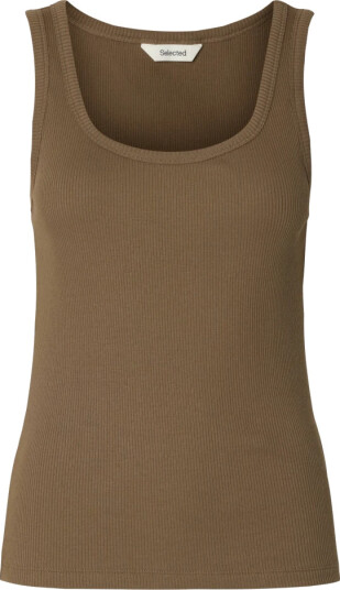 Selected Femme Dame Topper Brun S,