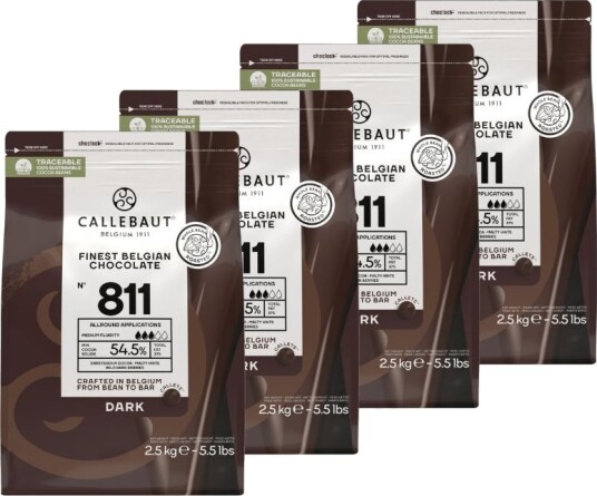 Callebaut Mørk Sjokolade 10 Kg