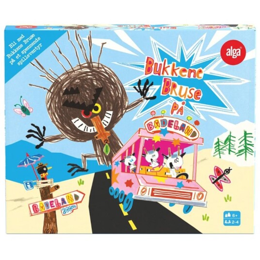 Alga Bukkene Bruse Barnespill for Barn 6+