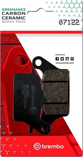 BREMBO 07122 Bremseklosser BREMBO 07122 Bremseklosser