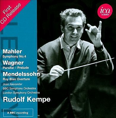 MediaTronixs Gustav Mahler : Mahler: Symphony No. 4/Wagner: Parsifal - Prelude/… CD (2013) Pre-Owned