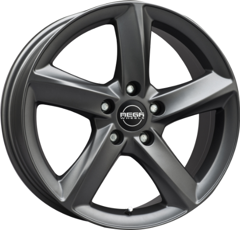 Mega Wheels Tigera Dark Mat anthracite grey 7 x 16 CB73,20 ET38 5/112 7 x 16