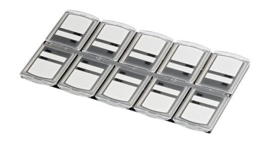 Hama Minnekortholder for 10 kort - Transparent