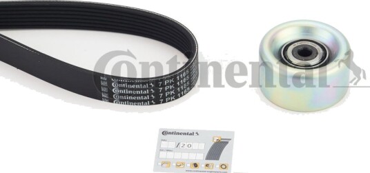 Kileremsett CONTITECH 7PK1165K1 Kileremsett CONTITECH 7PK1165K1