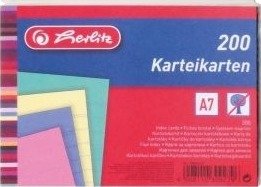 Herlitz Post-It A7 Liniert 200 Stk