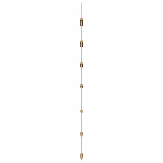 Veggdekorasjoner stigeformet 2 stk 30x100 cm Naturlig gren Veggdekorasjoner stigeformet 2 stk 30x100 cm Naturlig gren