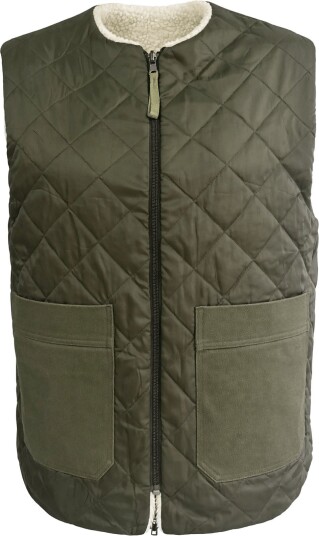 Lollys Laundry Unityll Vest Sl Khaki green S
