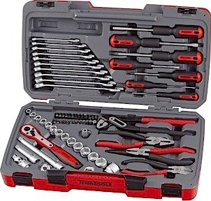 Teng Tools Pipenøkkelsett 3/8" T3867 67 Deler