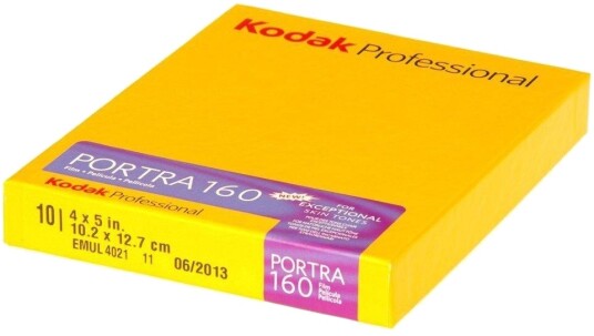 Kodak Portra 160 Bladfilm 4x5" - 10 Ark Fargeduplikatfilm Kodak Portra 160 Bladfilm 4x5" - 10 Ark Fargeduplikatfilm